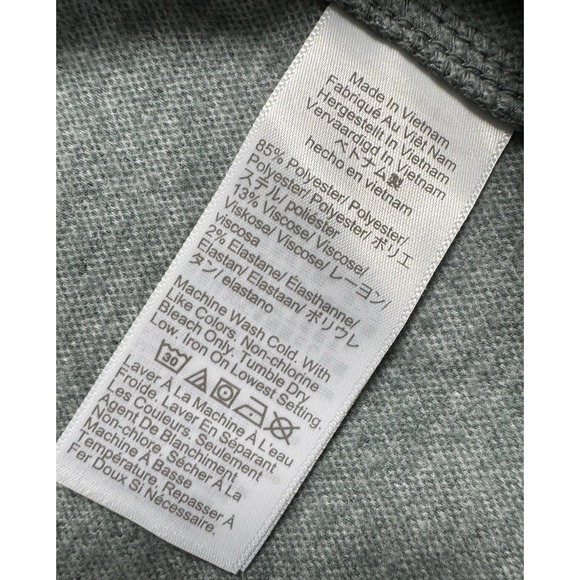 J Crew Mens 1/4 Quarter Zip Pullover Lightweight Micro Stripe Soft Medium‎ - Picture 4 of 7